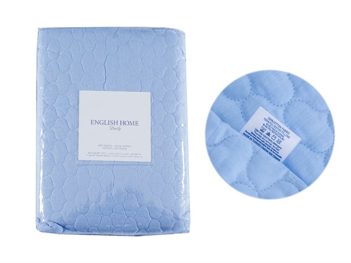 Valda Cottony Persoană dublă  SET CUVERTURĂ DE PAT 240x260 cm Albastru