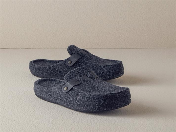 Valley Mens Home Slippers 41 Anthracite