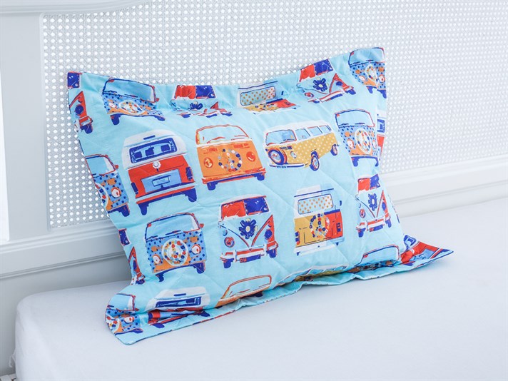 Van de pace Cottony Pentru o persoana  SET CUVERTURĂ DE PAT 160x240 cm Albastru