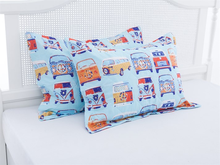Van de pace Cottony Double Person  SET CUVERTURĂ DE PA 240x260 cm Albastru.