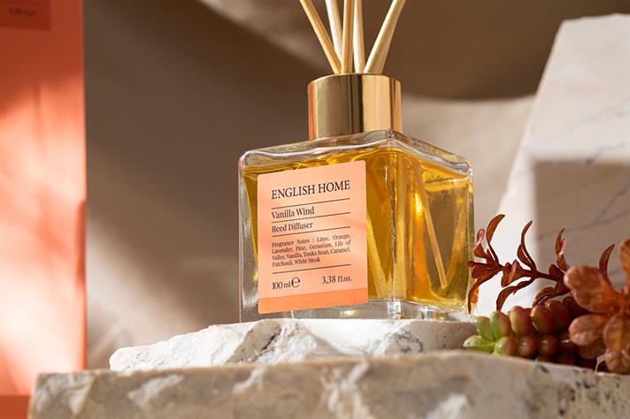 Parfum De Cameră Cu Bețișoare, Vanilla Wind, 100 Ml, Aromă Vanilie