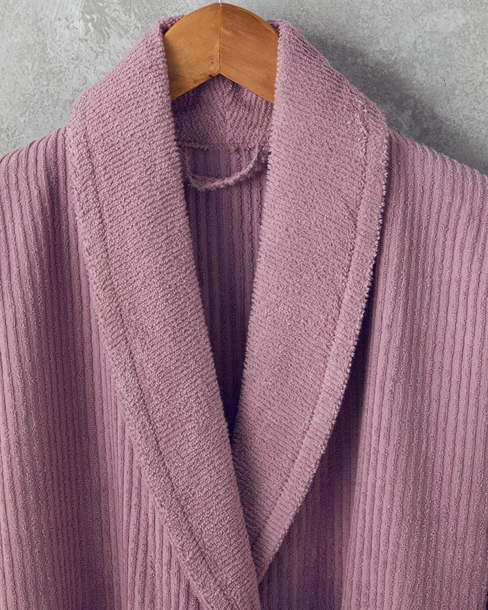 vară Cu Bumbac Halat S-M Lila