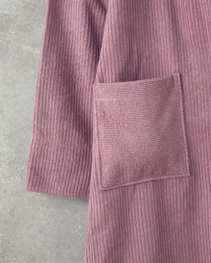 vară Cu Bumbac Halat S-M Lila