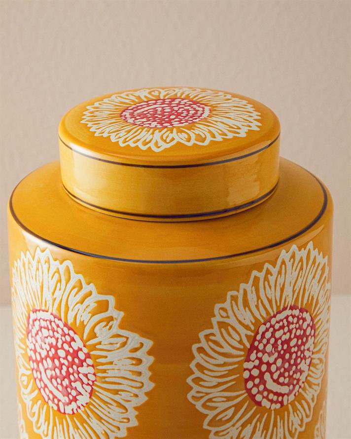 Floweret Silicone Vase Orange,