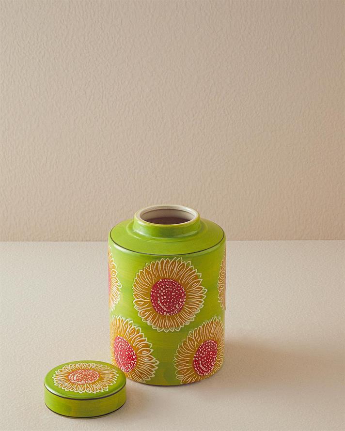 Floweret Silicone Vase 15x15x22 cm Green