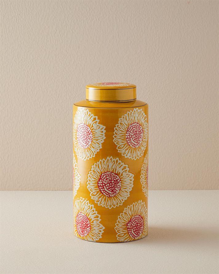 Floweret Silicone Vase Orange,