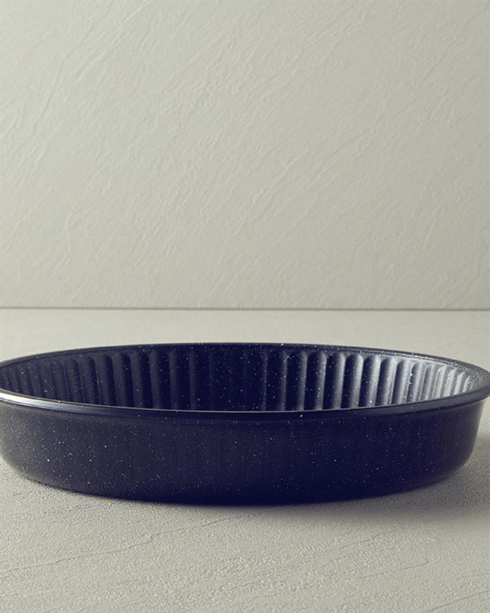 Vas pentru cuptor, Paşabahçe, sticlă, 26 cm, negru