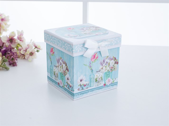 Blue Vase Porcelain Pot Set Blue