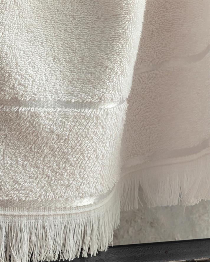 Vegan Prosop De Baie, Bumbac, 70*140 Cm, Verde-Portocaliu