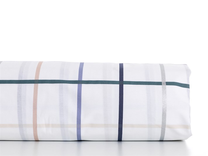 Verificare Glam Cu Bumbac Double Lenjerie De Pat 200x220 cm Albastru