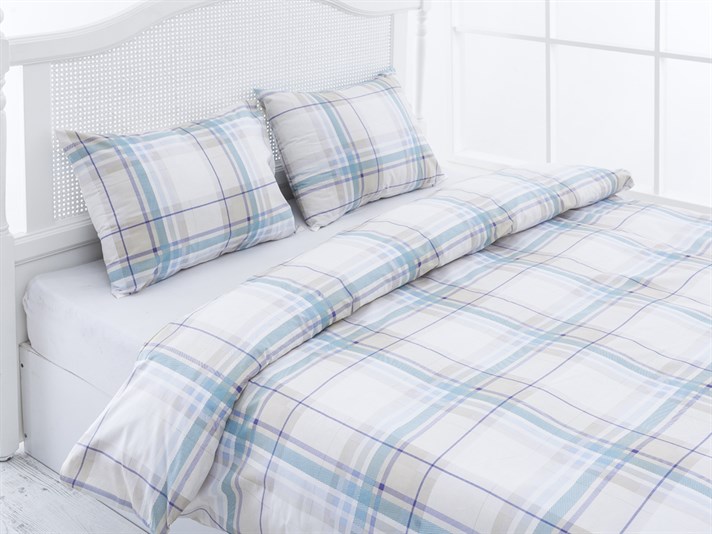 Verificare pastel Cu Bumbac Double Lenjerie De Pat 200x220 cm Seledon