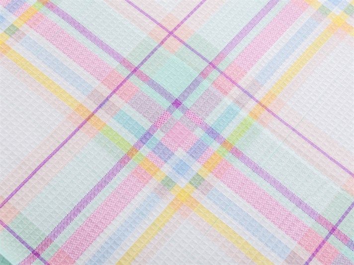 Verificare pastel  Cu imprimeu Pentru o persoana  CUVERTURĂ 150x220 cm Roz