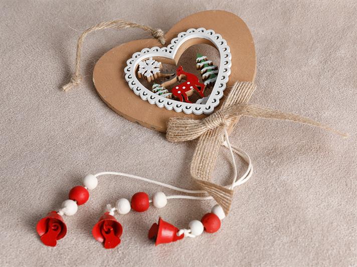 vesel Lemn Accesorii Umeraș 10x23 cm Colorat