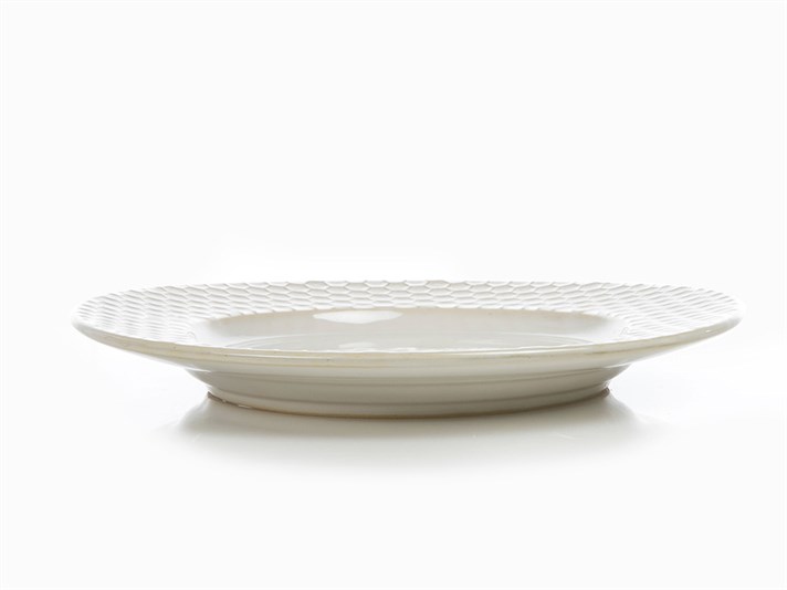 Viața de aur Gresie Farfurie De Tort 20 cm Crem.