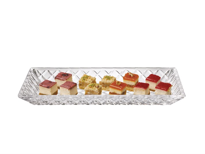 Victory Glass Serving Plate 39 cm Transparent