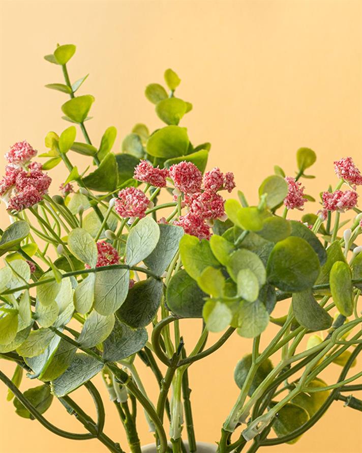 vinietă Floare Artificial Cu O Singură 34 cm Roz