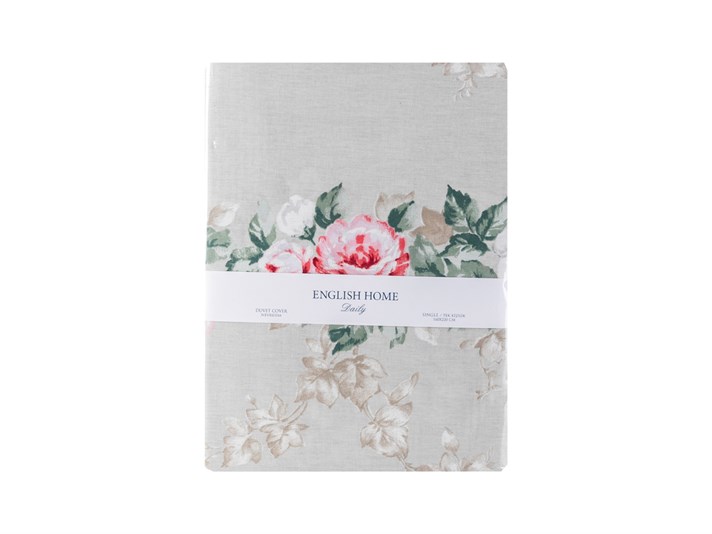 Vintage de lux Cu Bumbac Single Lenjerie De Pat 160x220 cm Gri