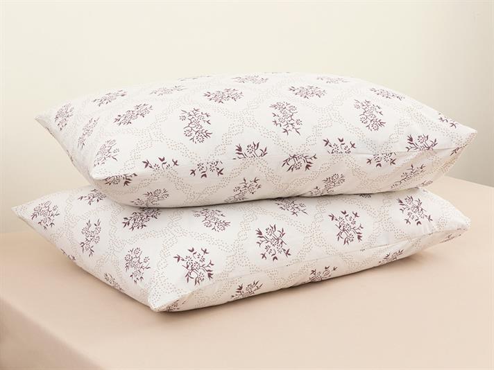 Set 2 fețe de pernă, Vintage Floral, bumbac, 50x70 cm