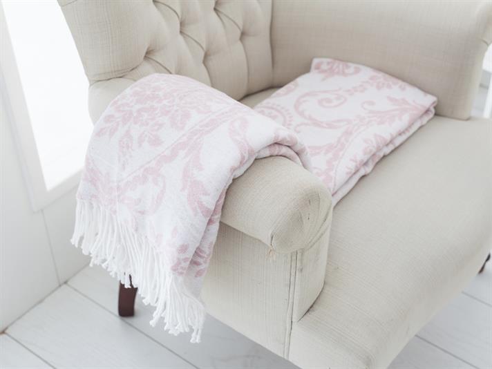 Vintage Floral  Scotch  PĂTURĂ TV 130x170 cm Pink