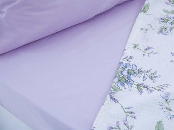 Vistery la  Cu imprimeu For One Person  SET CUVERTURĂ 150x220 cm Lilac.