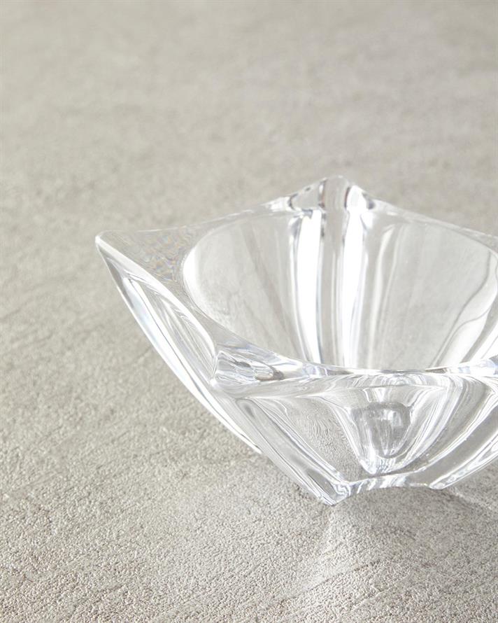 Bol, Vivian, sticla, 14 cm, transparent