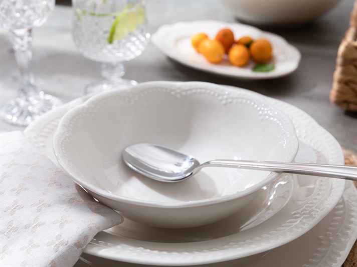 Viyana Bol De Supă, Porțelan, 16 Cm, Violet Închis