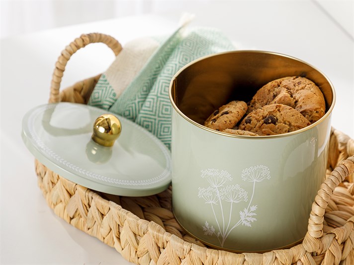 weensy Metal Storage Box 14x12,5 cm Green