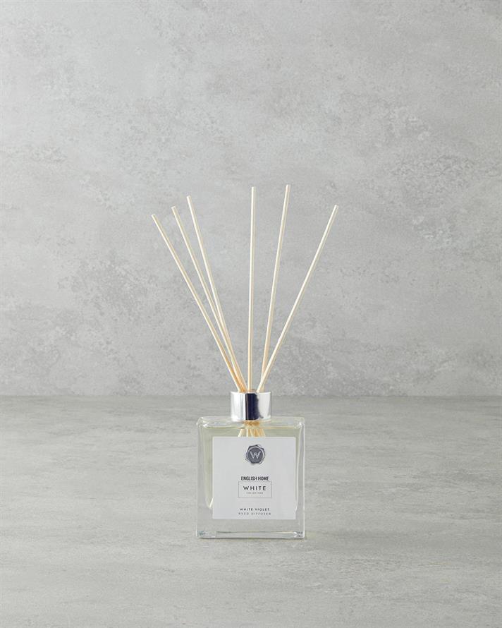 White violet Parfum De Cameră Cu Bețișoare 100 ml Alb