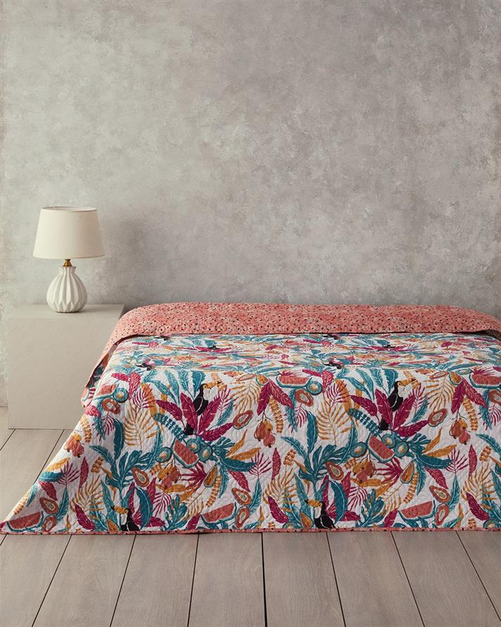 Wild Jungle Single Cuvertură Multifuncțională 160x220 cm Verde