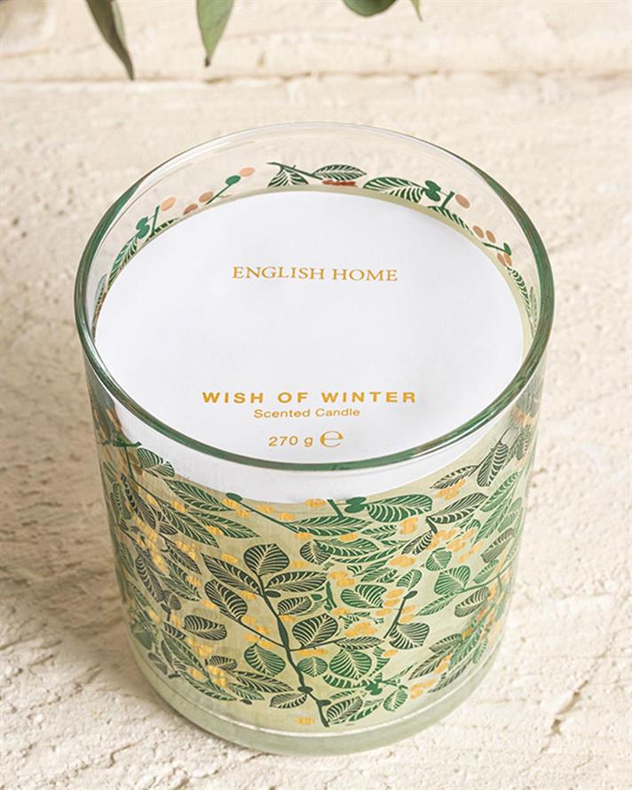 Wish Of Winter Lumânare Parfumată , 270 G, Crem-Roșu