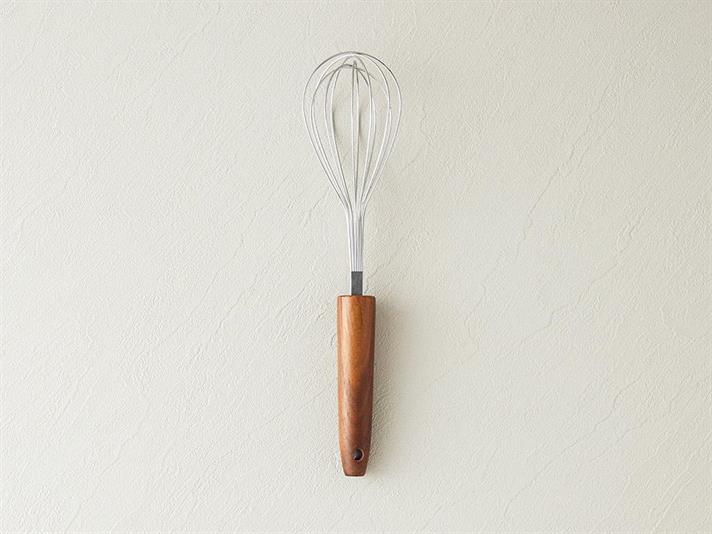 Woody Beater Oțel Mixer Ustensilă Bucătărie 28 cm Cafeniu