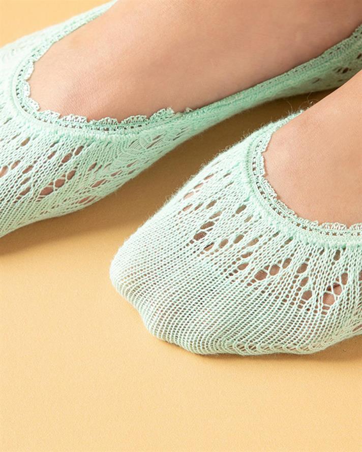 Fairy Cotton Women Ballet Socks 36-40 Mint