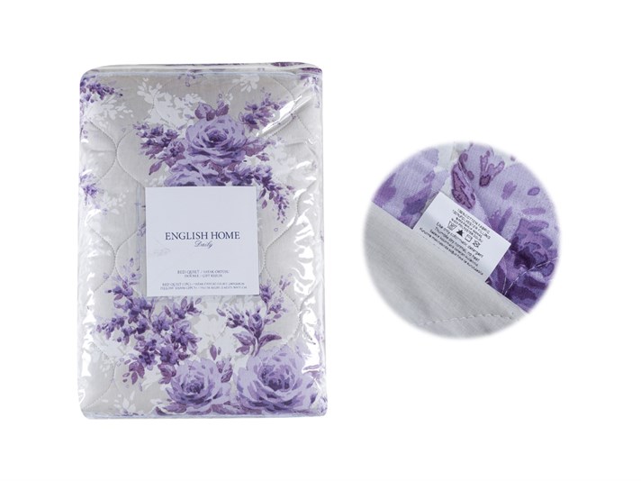 Zăpada a crescut Cottony Double Person  SET CUVERTURĂ DE PA 240x260 cm Violet.