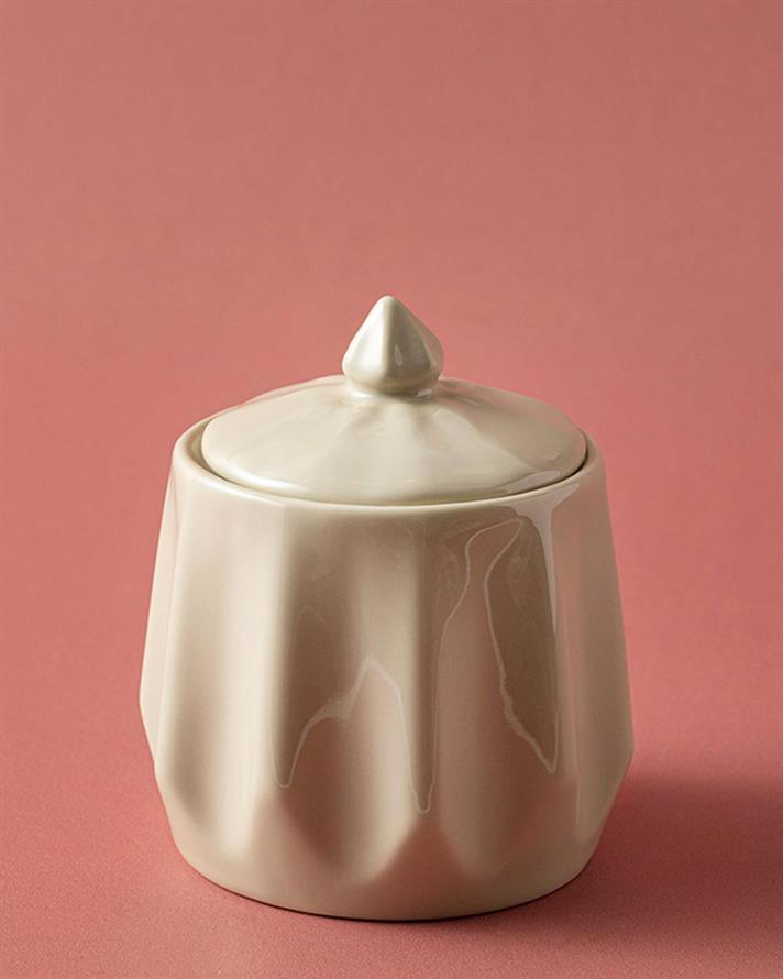 Zaharniță, Cenova, ceramică, 7.5 cm, bej
