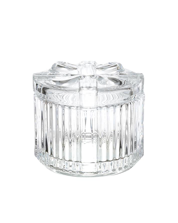 Aris Glass Sugar Bowl 8x7 cm Transparent