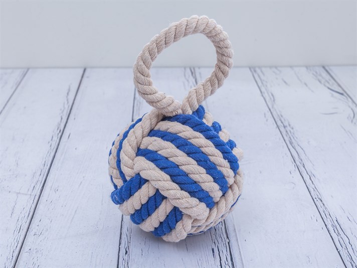 Nodul marinar OPRITOR DE UȘĂ 16x16x15 cm Dark Blue English Home Ro