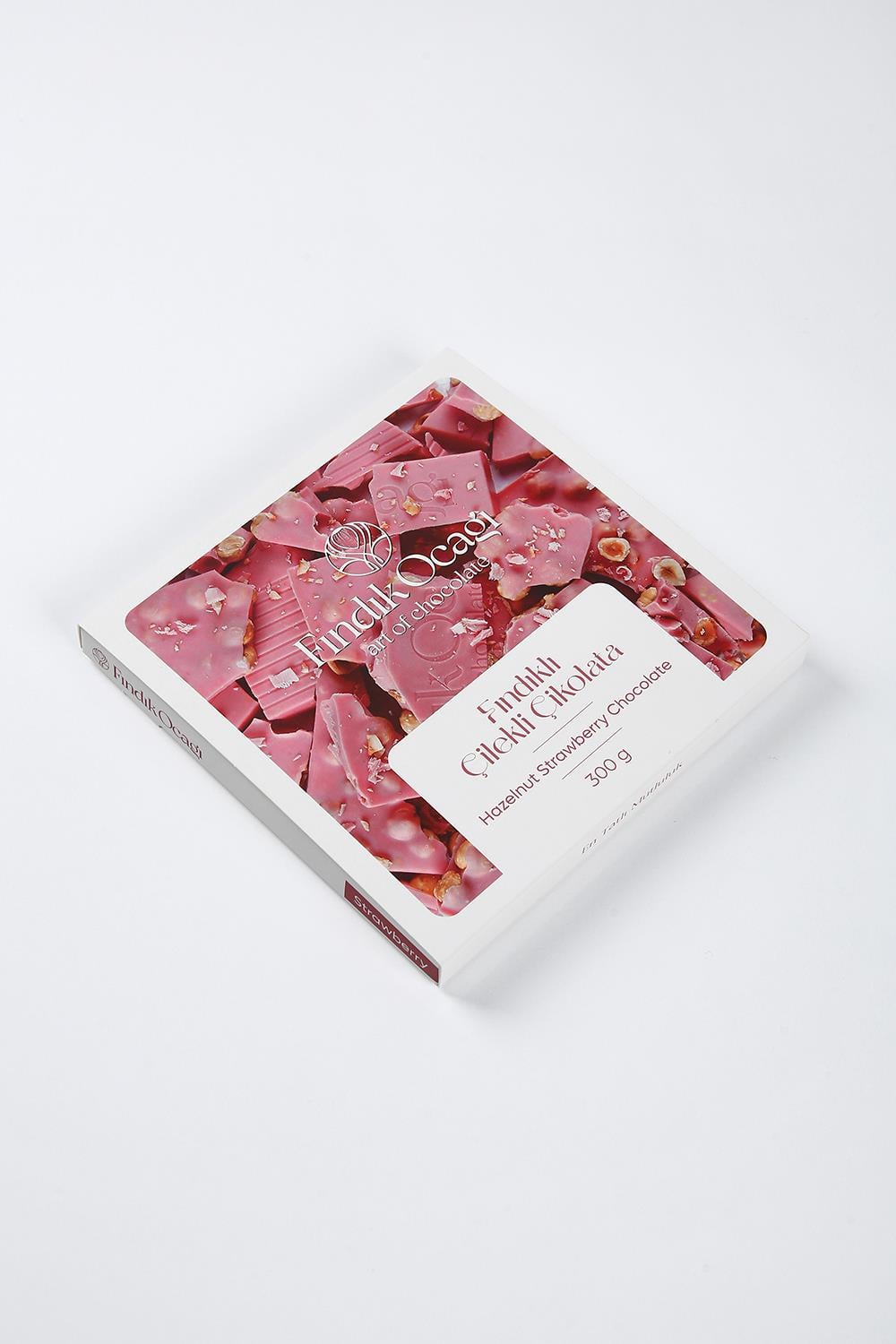 Çilekli Fındıklı Beyoğlu Çikolatası 300 g
