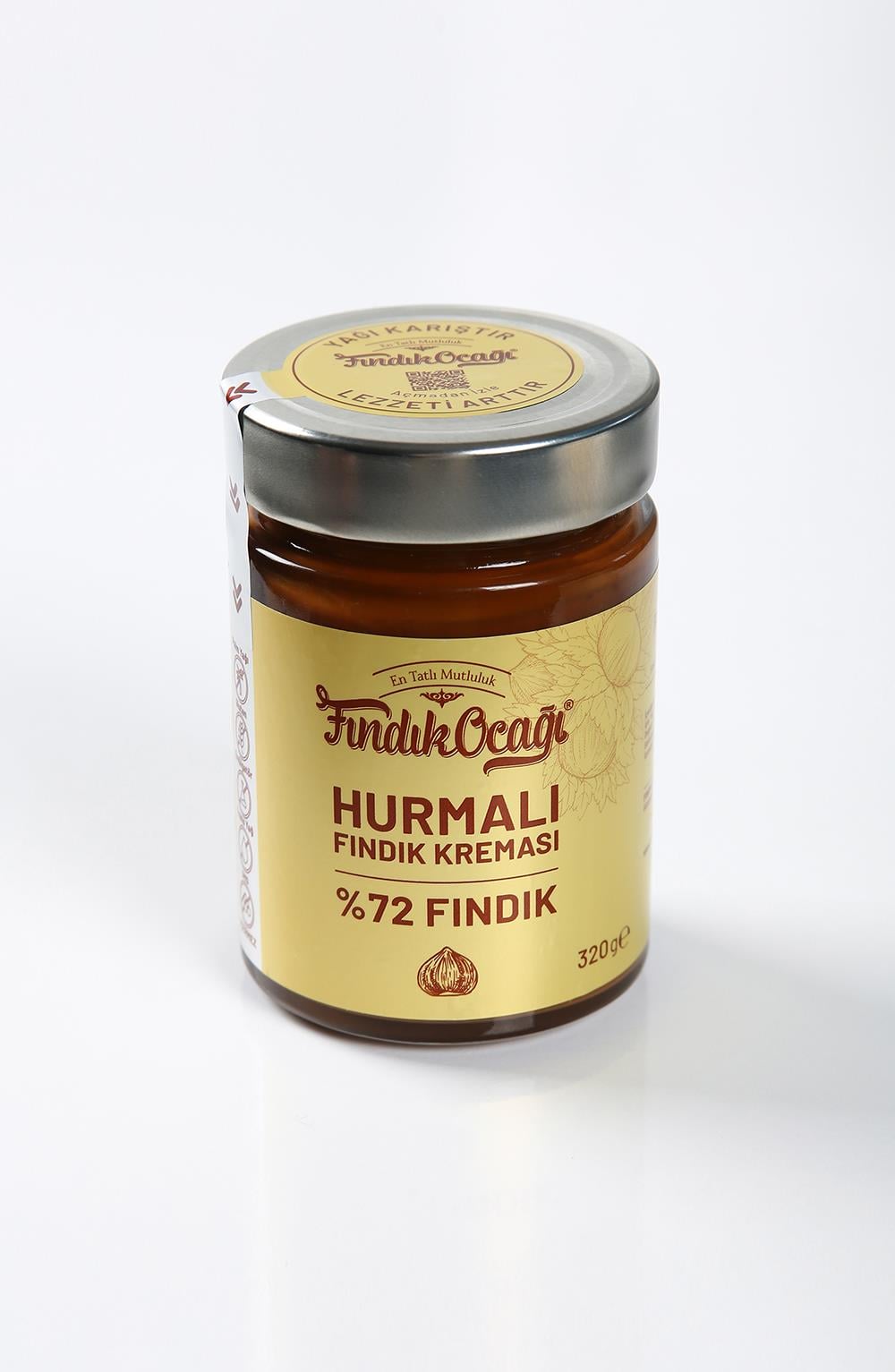 Hurmalı Fındık Kreması %72 Fındık 320 g
