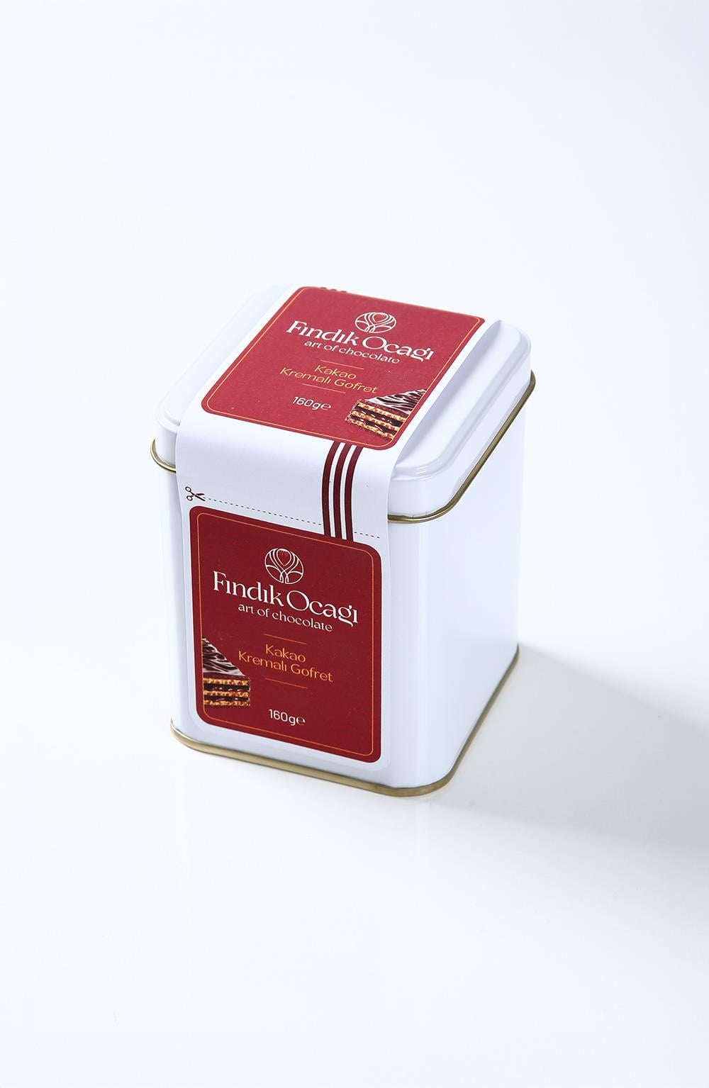 Kakaolu Gofret Kutusu (Teneke) 160 g