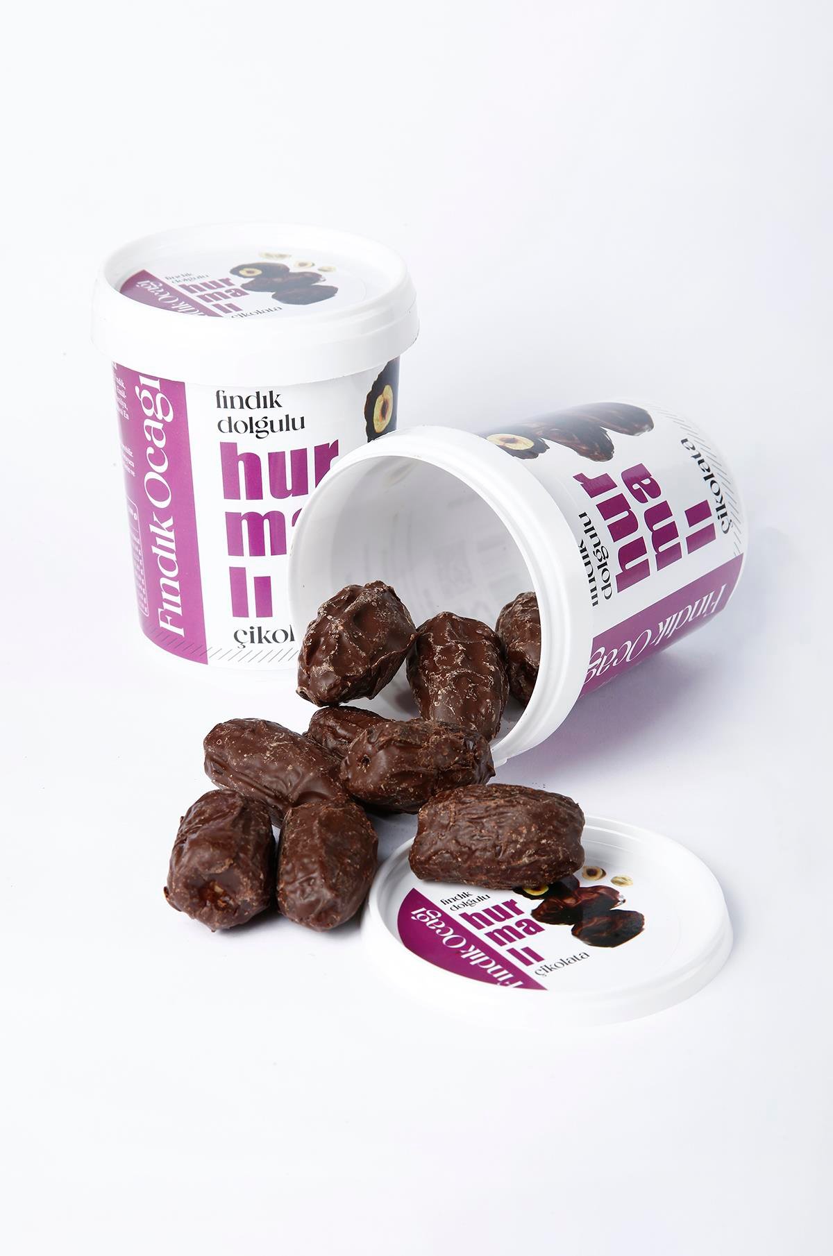 Fındık Dolgulu Hurmalı Çikolata 200 Gr