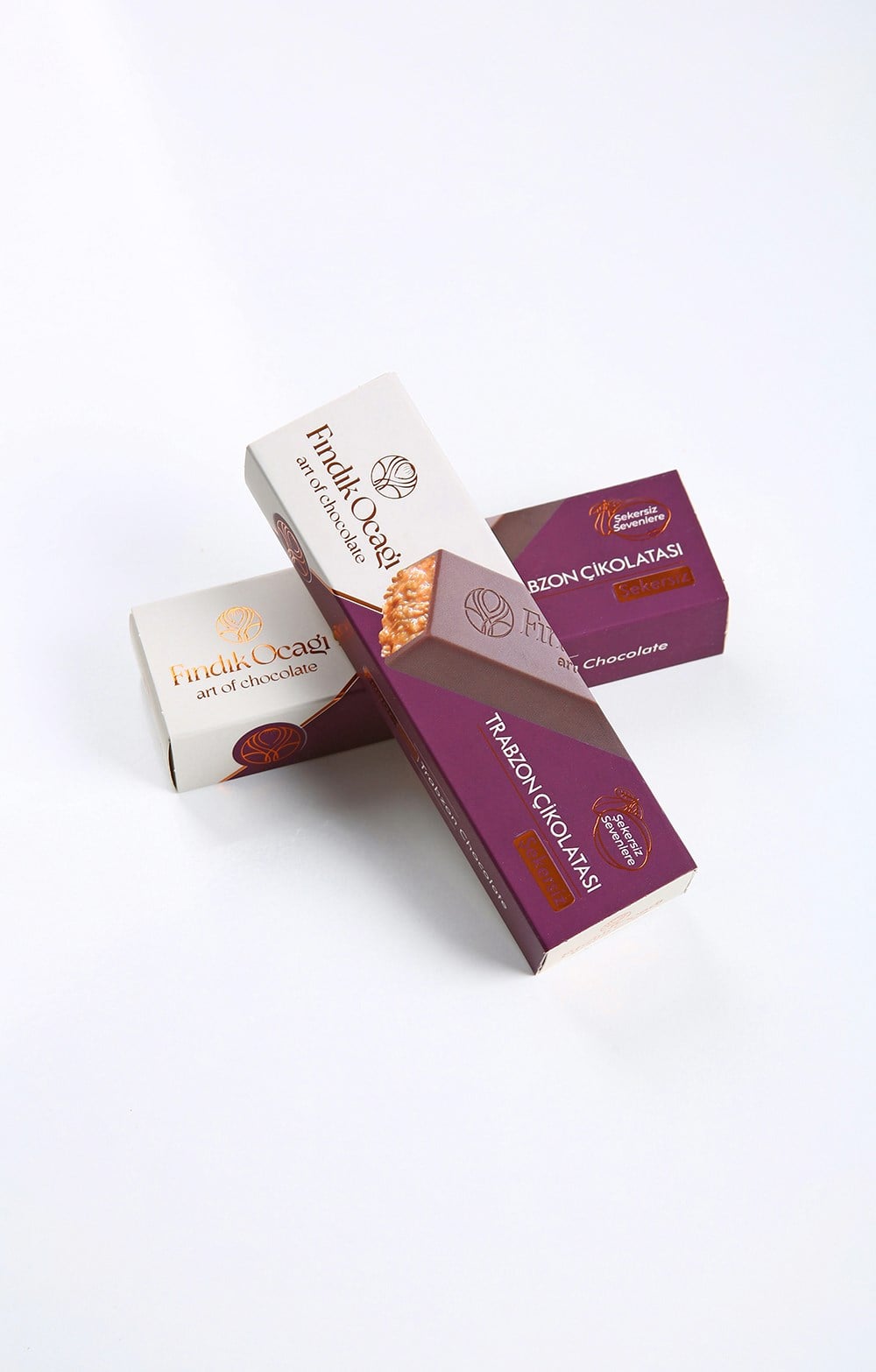 Şekersiz Trabzon Çikolata Bar 80 g