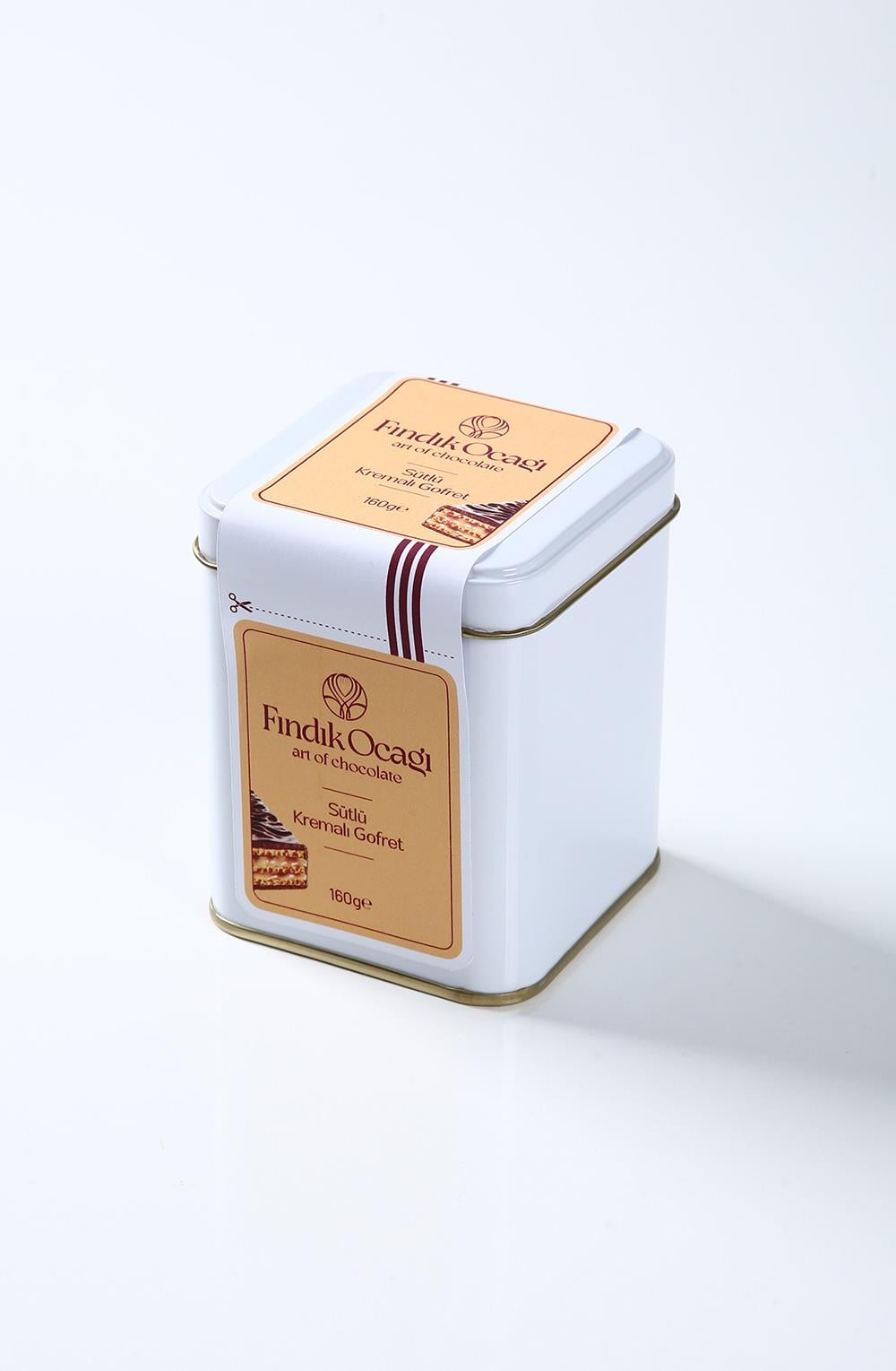 Sütlü Gofret Kutusu (Teneke) 160 g