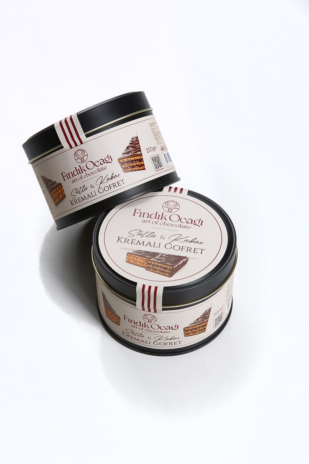 Sütlü & Kakaolu Gofret Kutusu (Teneke) 160 g