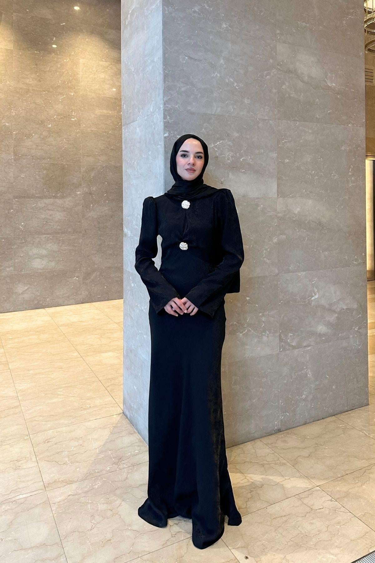 Adrina Elbise Siyah