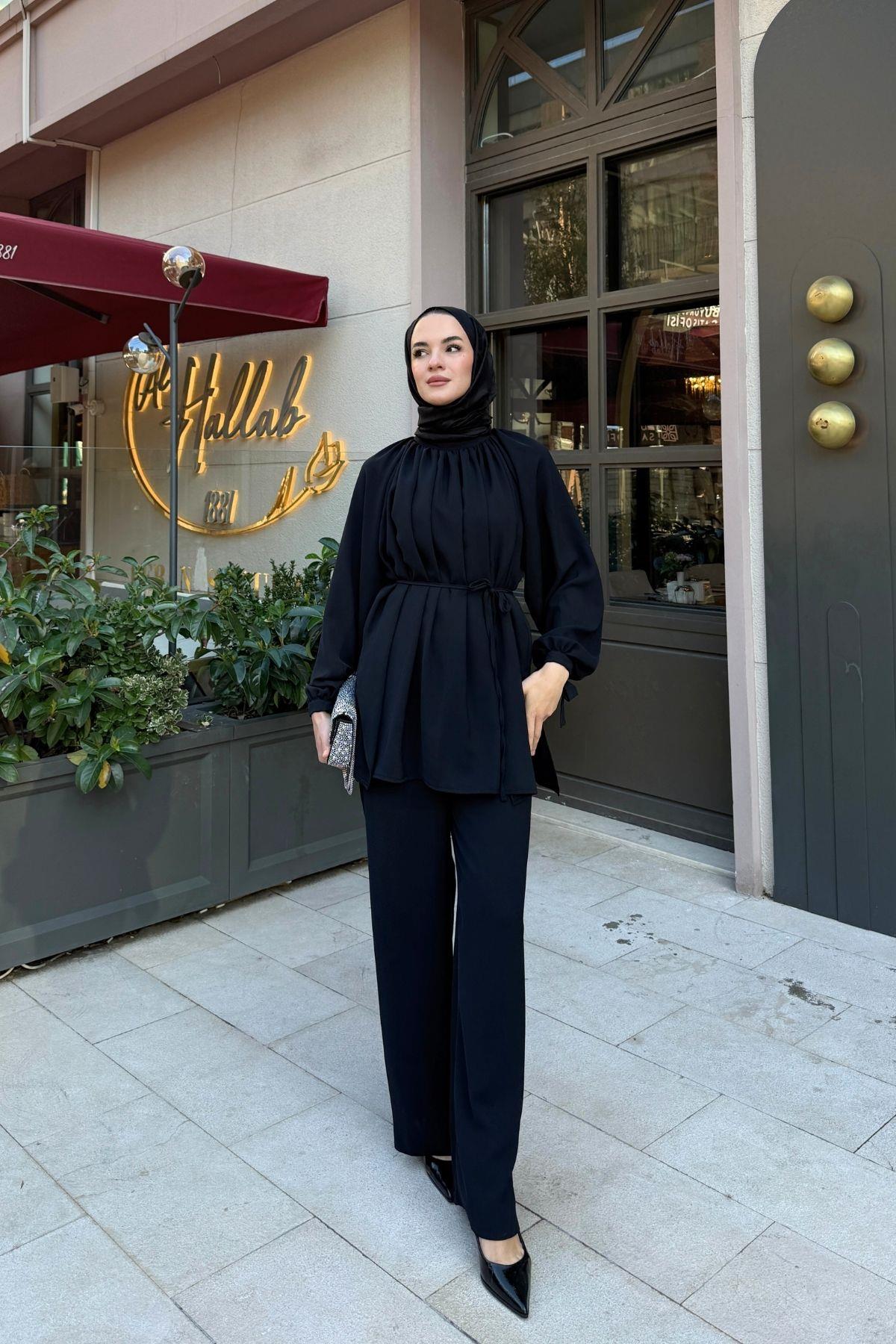 Lena Takım Siyah