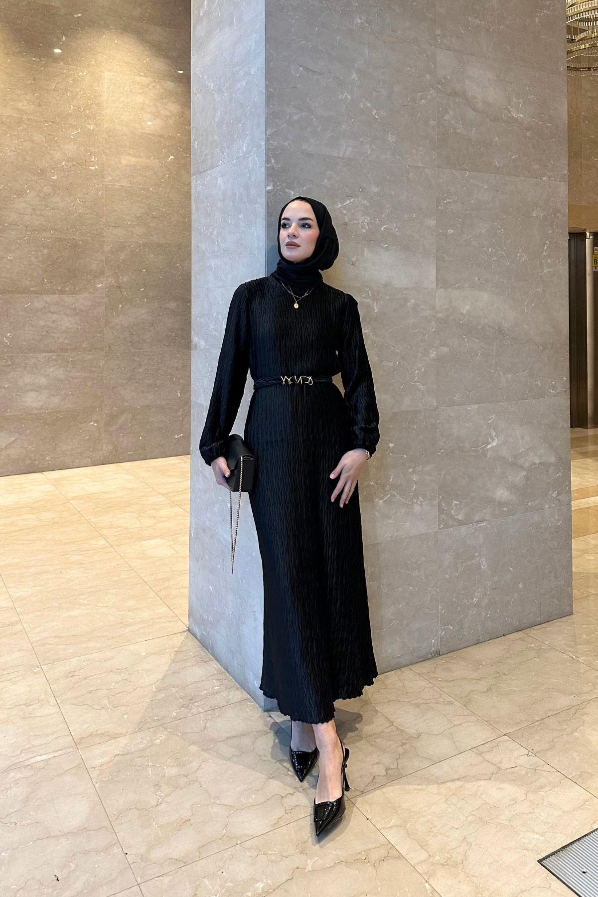 Luna Elbise Siyah