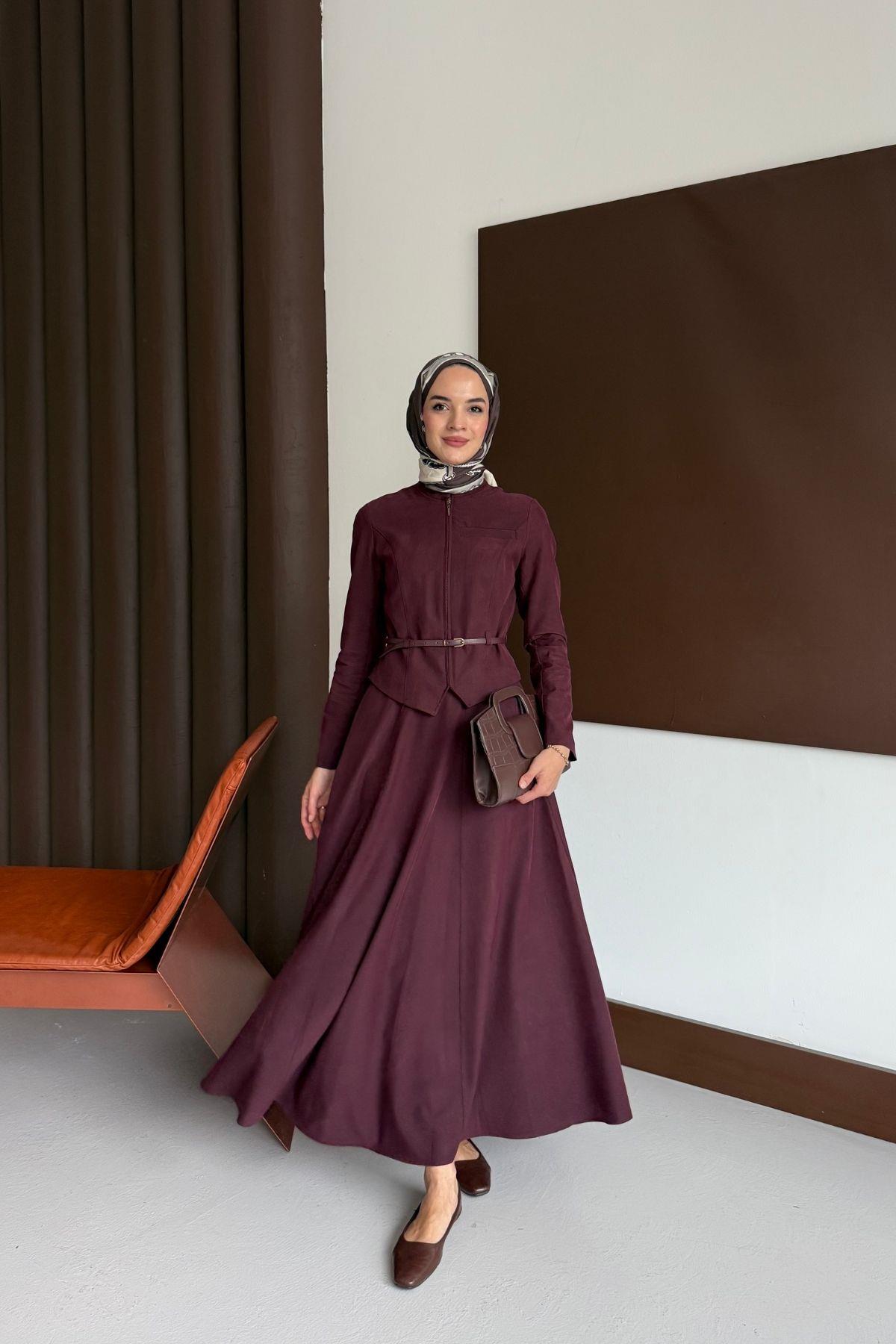 Mayi Minimal Takım Bordo