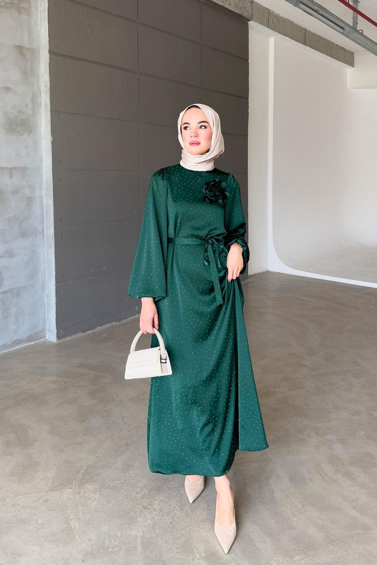 Mina Elbise Yeşil