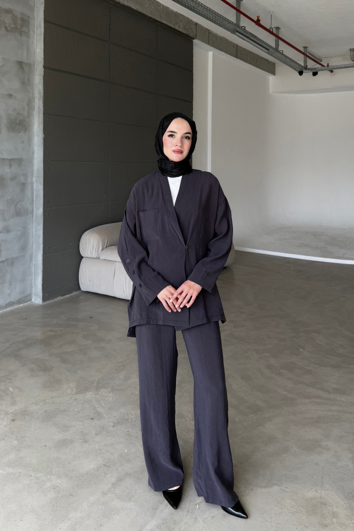 Rita Modal Takım Antrasit