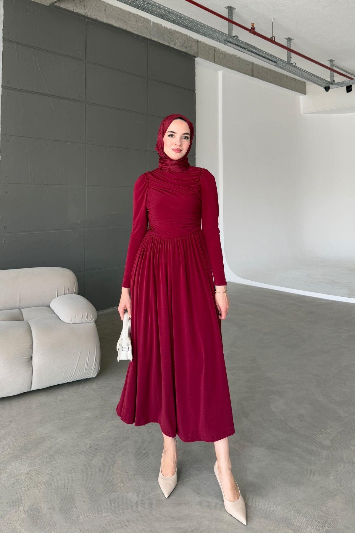 Sandy Elbise Bordo